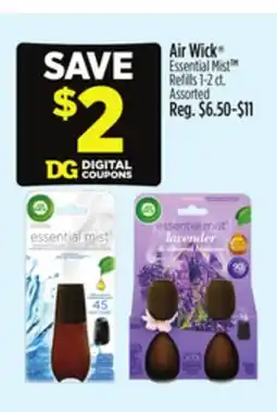 Dollar General Air Wick Essential MistTM Refills offer