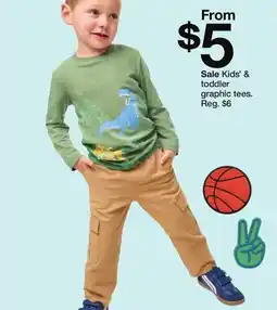 Target Kids' & toddler graphic tees offer
