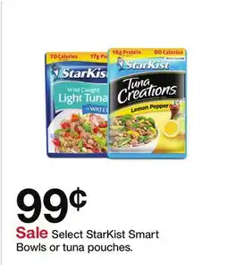 Target StarKist Smart Bowls or tuna pouches offer