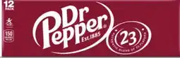 Target Dr. Pepper & more 12-pk. can soda offer