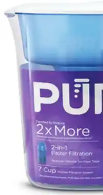 Target PUR 7-cup water filtration pitcher offer
