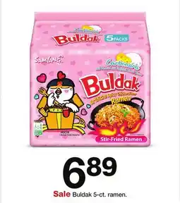 Target Buldak 5-ct. ramen offer