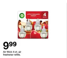 Target Air Wick 4-ct. air freshener refills offer