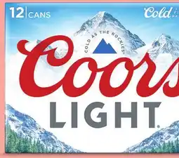 Target Coors & other 12-pk. beer‡ offer
