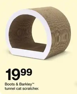 Target Boots & Barkley tunnel cat scratcher offer