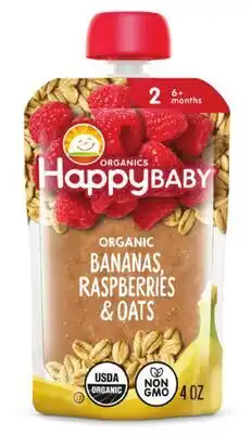 Target Happy Baby 4-oz. baby food pouches offer