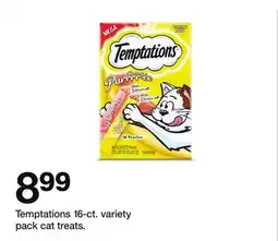Target Temptations 16-ct. variety pack cat treats offer