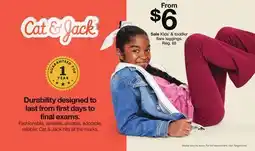 Target Kids' & toddler flare leggings offer