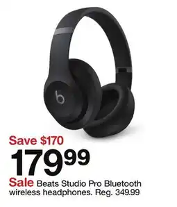 Target Beats Studio Pro Bluetooth wireless headphones offer