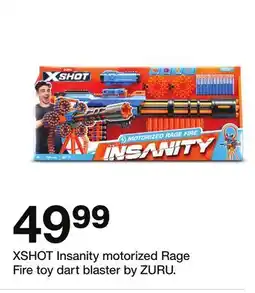 Target XSHOT Insanity motorized Rage Fire toy dart offer