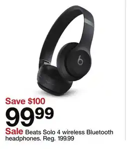 Target Beats Solo 4 wireless Bluetooth headphones offer