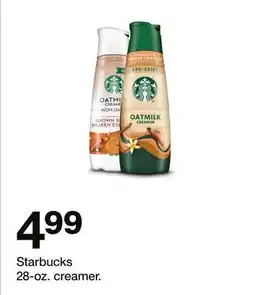 Target Starbucks 28-oz. creamer offer