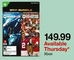 Target MVP Bundle Xbox offer