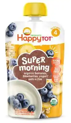 Target Happy Tot 4-oz. baby food pouches offer
