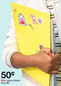 Target up & up folders offer