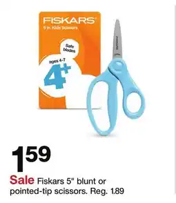 Target Fiskars 5 blunt or pointed-tip scissors offer