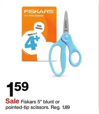 Target Fiskars 5 blunt or pointed-tip scissors offer