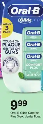 Target Oral-B Glide Comfort Plus 3-pk. dental floss offer