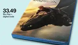 Target Blu-Ray + digital code Dragon offer