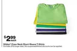 Michaels Gildan Crew Neck Short-Sleeve T-Shirts offer