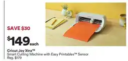 Michaels Cricut Joy Xtra Smart Cutting Machine with Easy Printables Sensor offer