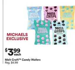 Michaels Melt Craft Candy Wafers offer