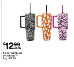 Michaels 40 oz. Tumblers by Ashland offer