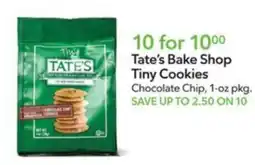 Publix Tate's Bake Shop Tiny Cookies offer