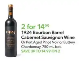 Publix 1924 Bourbon Barrel Cabernet Sauvignon Wine offer