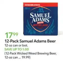 Publix 12-Pack Samuel Adams Beer offer