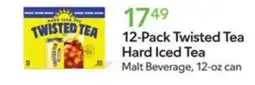 Publix 12-Pack Twisted Tea Hard Iced Tea offer