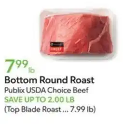 Publix Bottom Round Roast offer