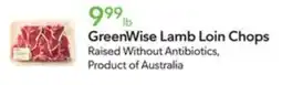 Publix GreenWise Lamb Loin Chops offer