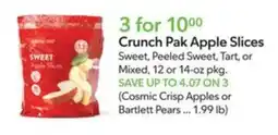 Publix Crunch Pak Apple Slices offer