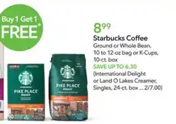 Publix Starbucks Coffee offer