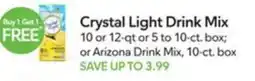 Publix Crystal Light Drink Mix offer