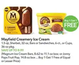 Publix Mayfield Creamery Ice Cream offer