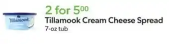 Publix Tillamook Cream Cheese Spread offer