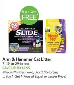 Publix Arm & Hammer Cat Litter offer