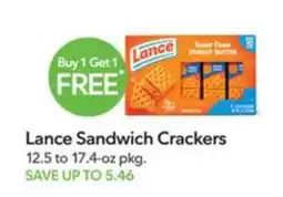 Publix Lance Sandwich Crackers offer