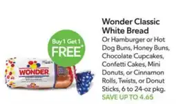 Publix Wonder Classic White Bread offer