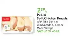 Publix Publix Split Chicken Breasts offer