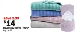 Meijer Havenstay Rolled Throw offer