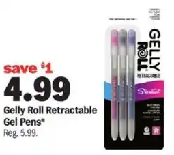 Meijer Gelly Roll Retractable Gel Pens offer