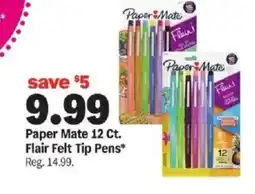 Meijer Paper Mate 12 Ct. Flair Felt Tip Pens offer