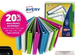 Meijer Avery Binders and Dividers offer