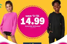 Meijer Vively Kids' Activewear offer