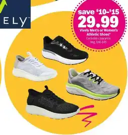 Meijer Vively Men's or Women's Athletic Shoes offer
