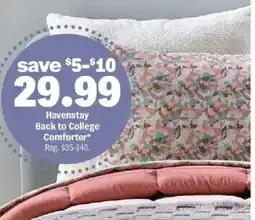 Meijer Havenstay Back to College Comforter offer