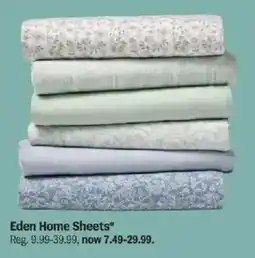 Meijer Eden Home Sheets offer